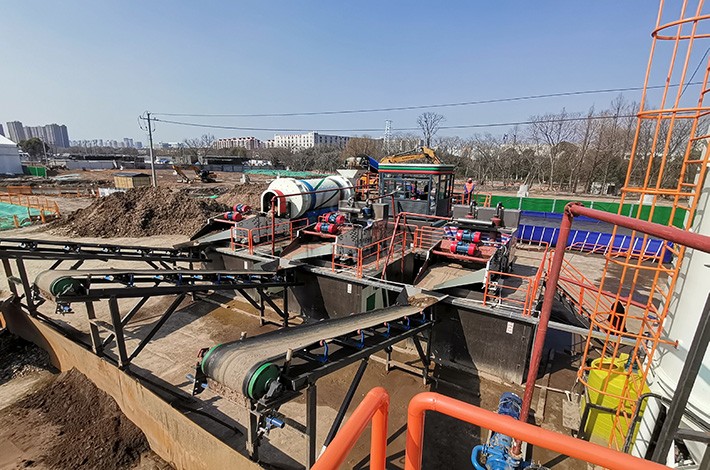 重金属污染场地土壤修复现场 重金属污染场地土壤修复现场