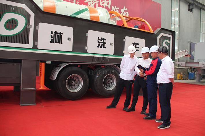 中国·8827太阳集团淋洗修复车技术交流 中国·8827太阳集团淋洗修复车技术交流