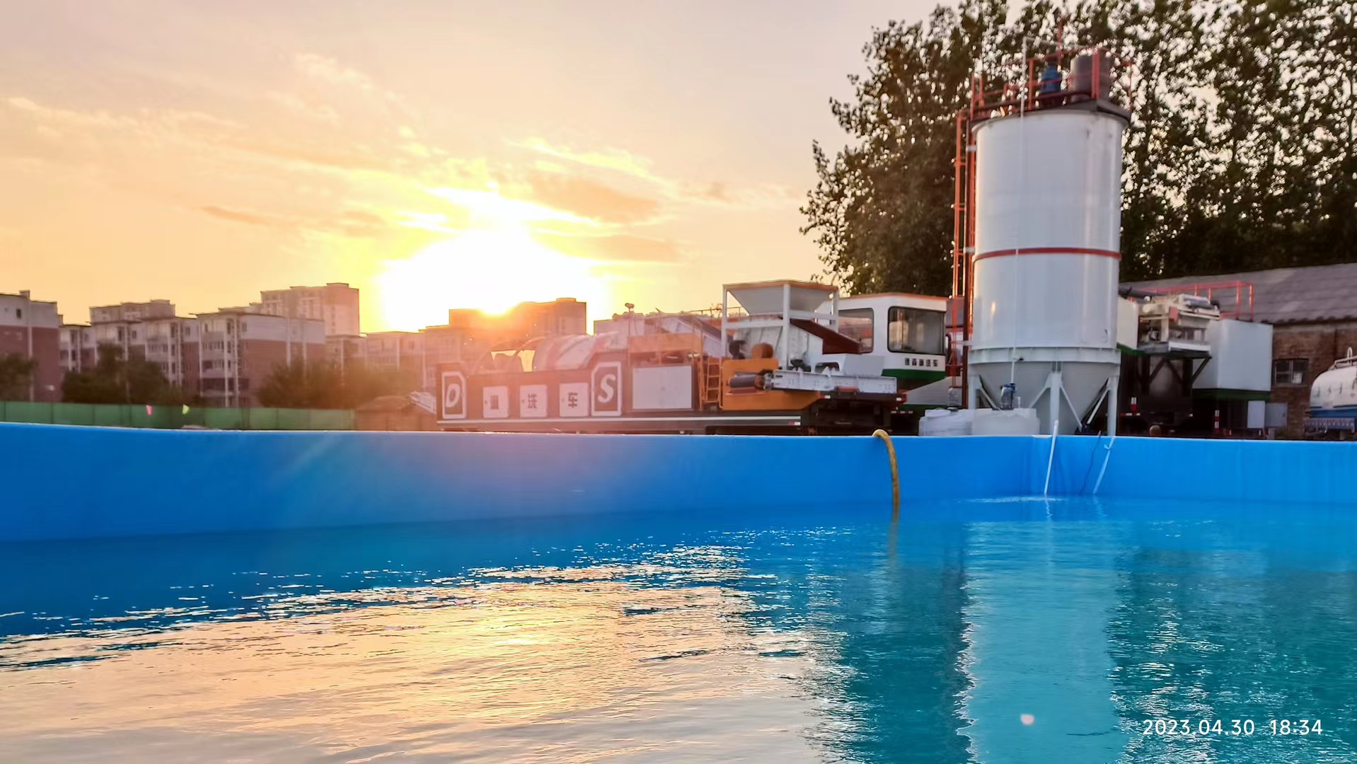 中国·8827太阳集团淋洗车案例现场