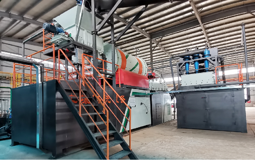 中国·8827太阳集团集成式淋洗设备应用现场