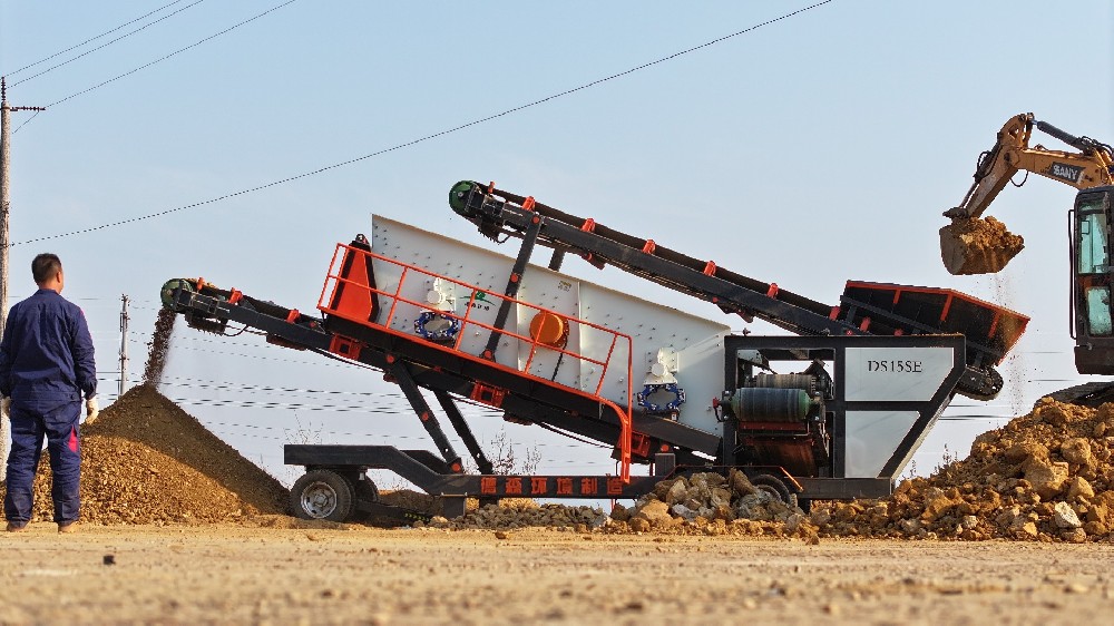 中国·8827太阳集团陈腐垃圾移动筛分设备