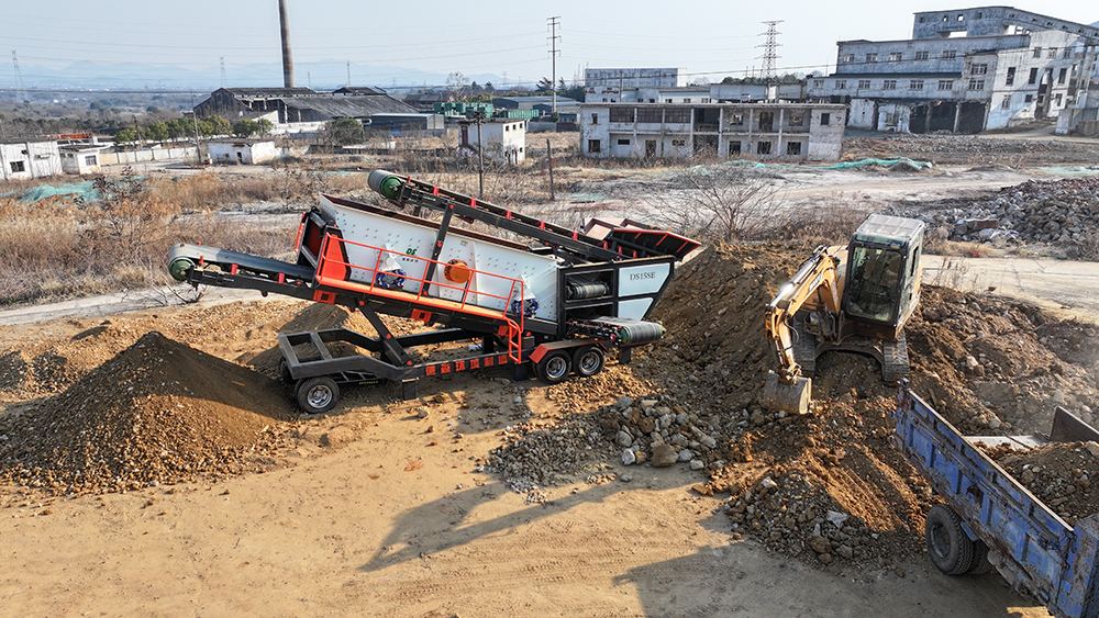 中国·8827太阳集团移动筛分车